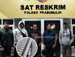 CCTV Ungkap Aksi Pencurian Aluminium, Buruh Harian Diringkus Tekab Prabu