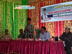 Reses di Sirukam, Agus Syahdeman Serap Aspirasi Petani dan Pelaku UMKM