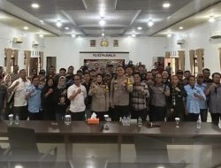 Kapolres dan Wartawan Prabumulih Jalin Keakraban Lewat Pertemuan Santai