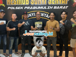 Unit Opsnal Polsek Prabumulih Barat Amankan Pemuda Terduga Pelaku Pencurian Handphone
