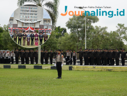 Polres Prabumulih Gelar Upacara HUT Bhayangkara ke-79