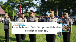 Polres Prabumulih Gelar Sertijab dan Pelantikan Sejumlah Pejabat Baru