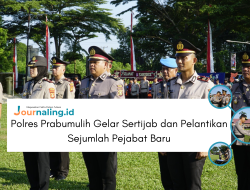 Polres Prabumulih Gelar Sertijab dan Pelantikan Sejumlah Pejabat Baru
