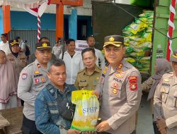 Beras Murah Rp60 Ribu Hadir di Prabumulih, Warga Senang Polres Turun Tanga