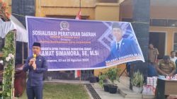 Anggota DPRD Sumbar Salamat Simamora Sosialisasikan Perda Keolahragaan di Pasaman