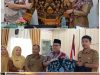 Ketua DPRD Sumbar Muhidi Serahkan Baju Batik untuk ASN dan Guru di Kota Padang