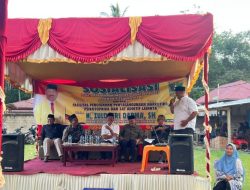 Anggota DPRD Sumbar Zuldafri Darma Sosialisasikan Perda Pencegahan Penyalahgunaan Narkoba di Nagari Tigo Jangko