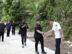 Wakil Ketua DPRD Sumbar, M. Iqra Chissa Putra, Tinjau Pembangunan Jalan dan Jembatan di Kecamatan Pauh
